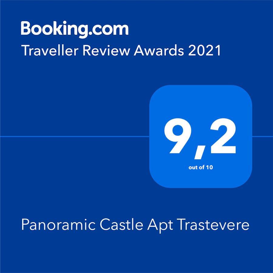 Panoramic Castle Apt Trastevere Roma Ngoại thất bức ảnh