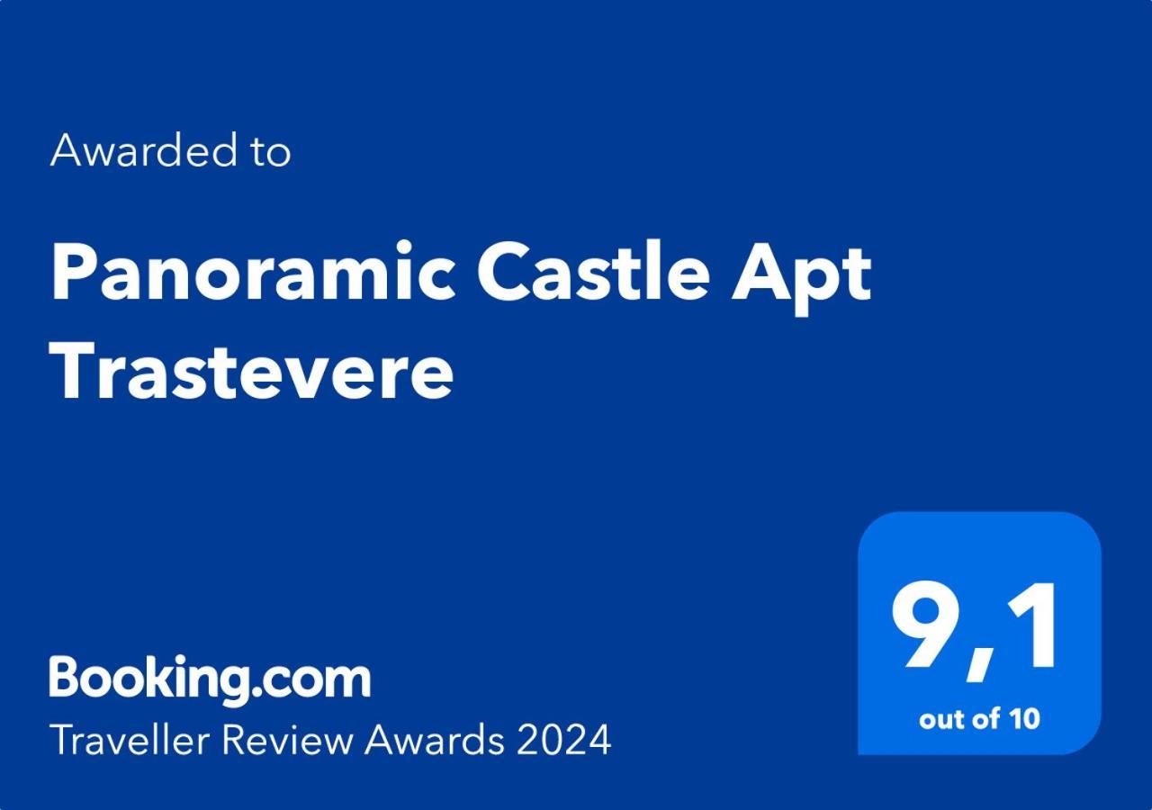 Panoramic Castle Apt Trastevere Roma Ngoại thất bức ảnh