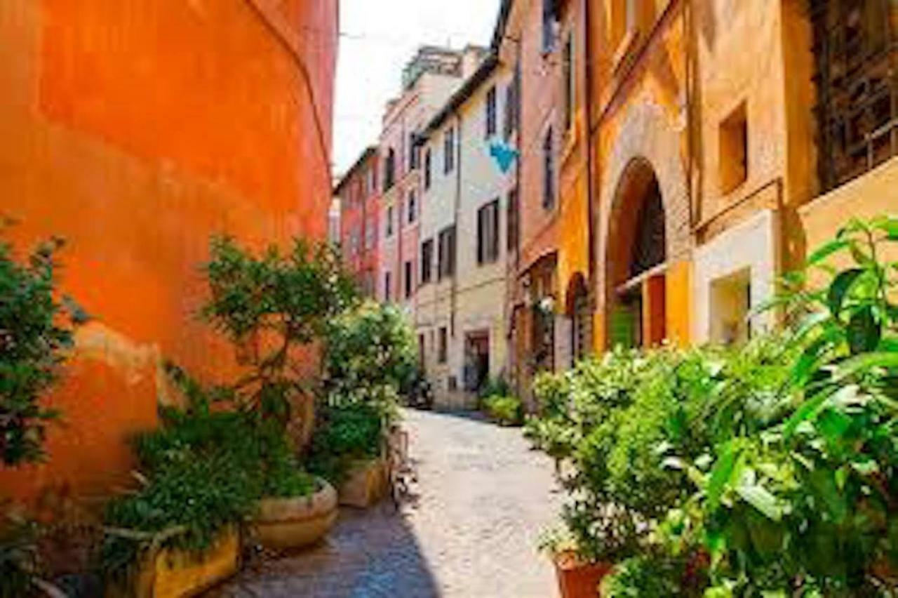 Panoramic Castle Apt Trastevere Roma Ngoại thất bức ảnh