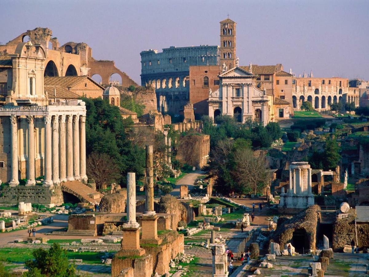 Panoramic Castle Apt Trastevere Roma Ngoại thất bức ảnh